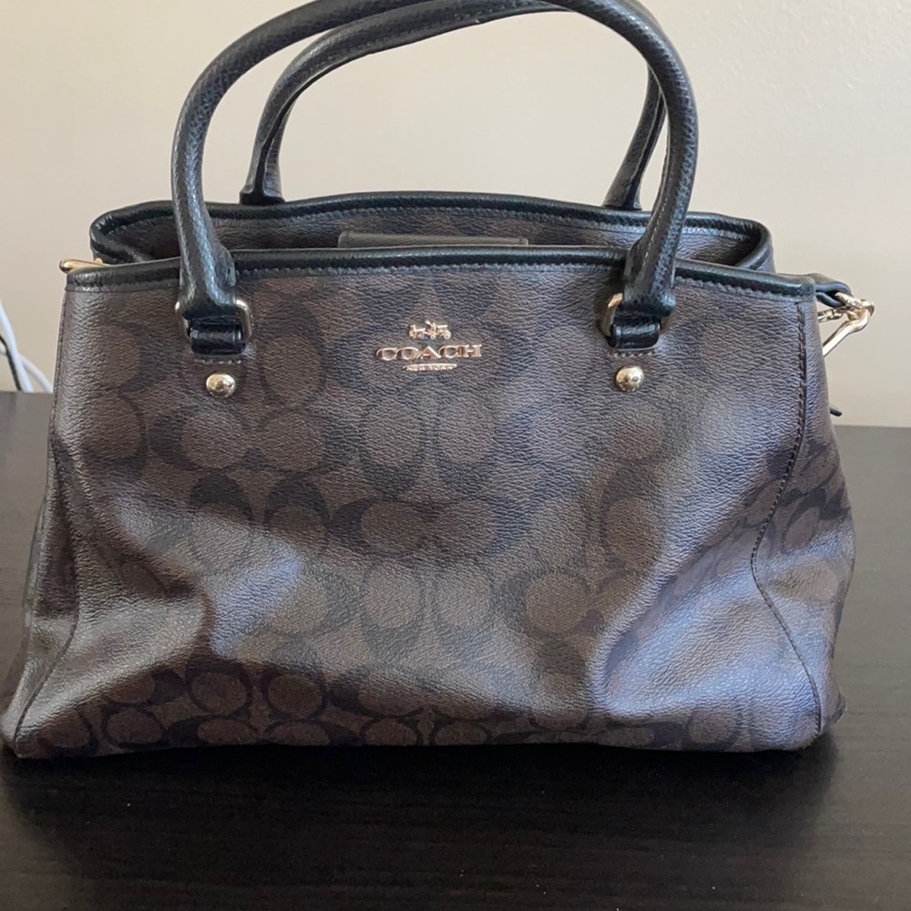 Coach Black/Brown purse